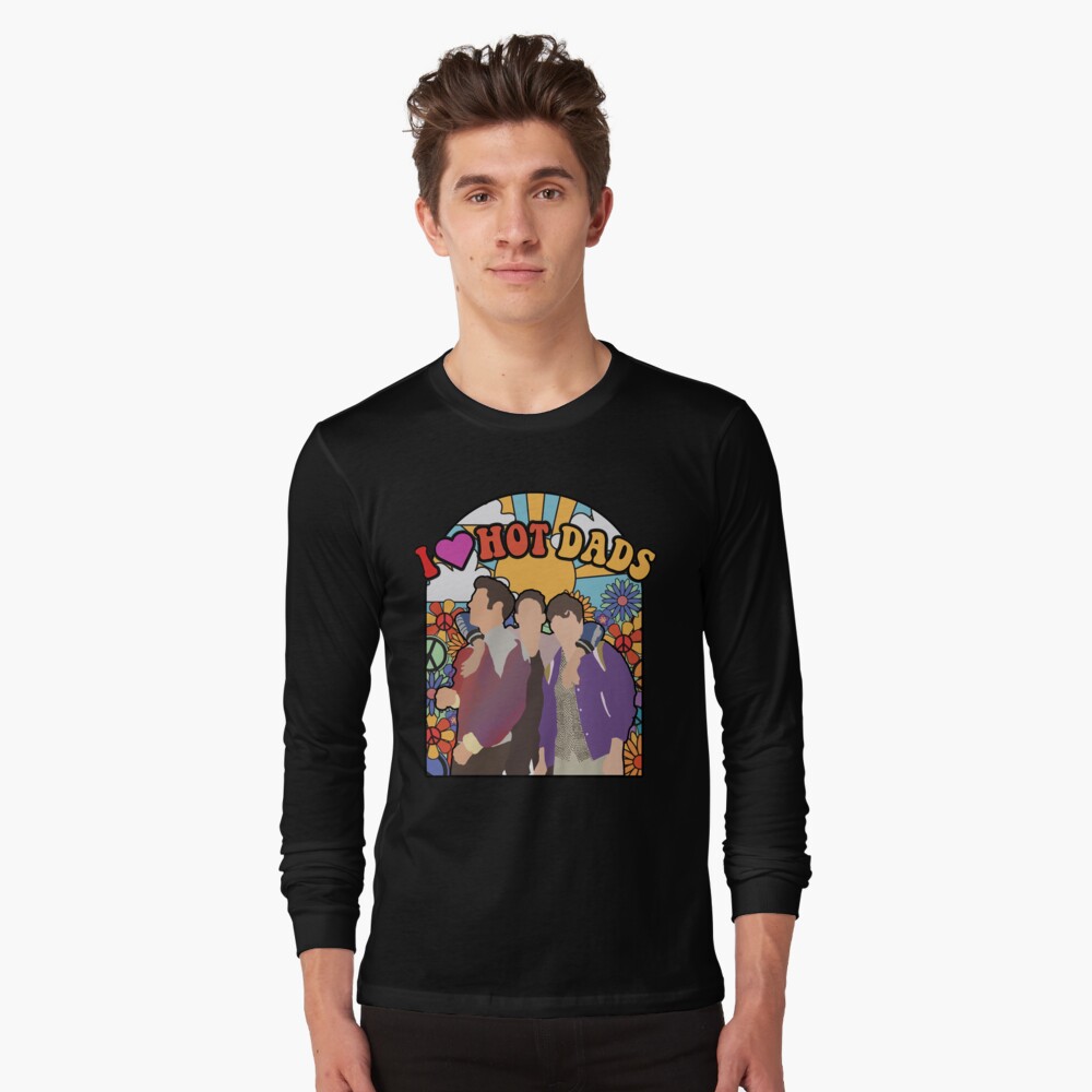 Vintage Jonas Brothers Shirt Waffle House Unisex Double Sided Merch Tour I  Love Hot Dads Sweatshirt Hoodie - teejeep