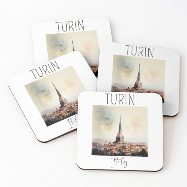 Item preview, Watercolor Design of Turin - Italy  designed and sold by Sketch-Shack.