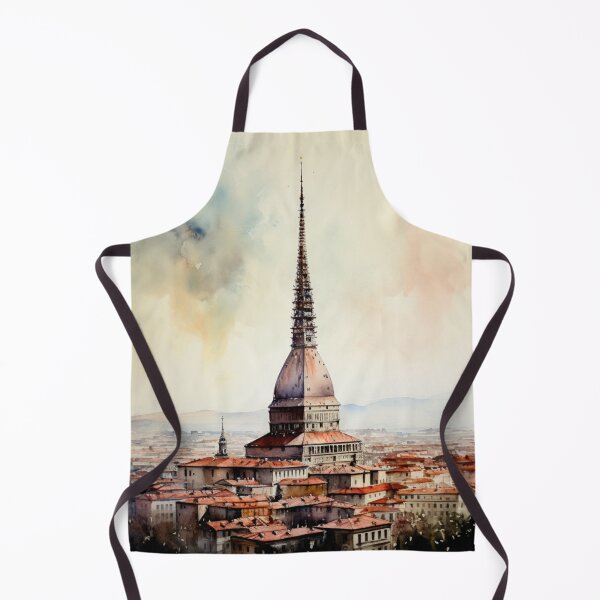 Artikelvorschau, Aquarelldesign von Turin - Italien entworfen und verkauft von Sketch-Shack.