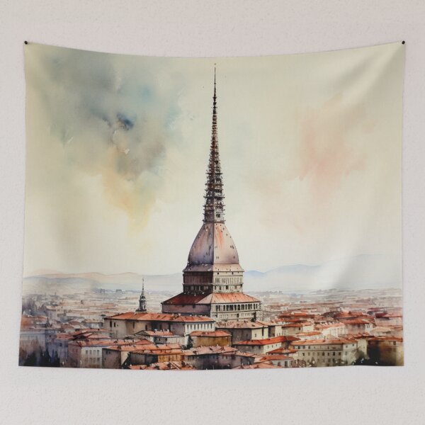 Item preview, Watercolor Design of Turin - Italy  designed and sold by Sketch-Shack.