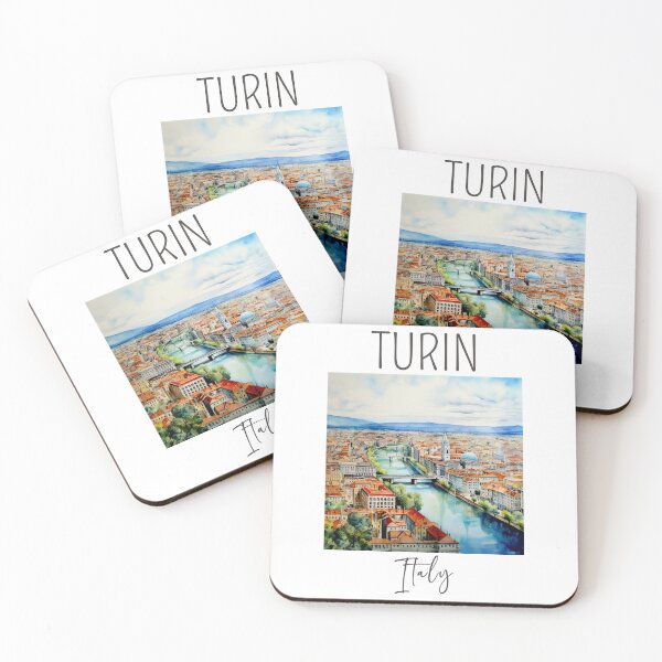 Item preview, Watercolor Design of Turin - Italy  designed and sold by Sketch-Shack.