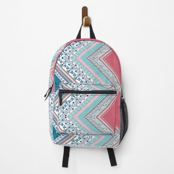 Item preview, Aztec, Indian, tribal pattern, geometry pattern, pink, mint, blue, aqua designed and sold by mintdiamond21.