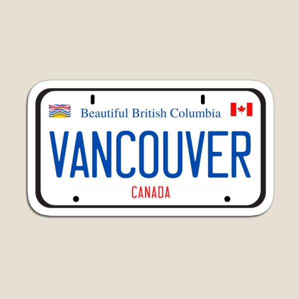Item preview, Vancouver License Plate designed and sold by The Hobbyist Vancouver.