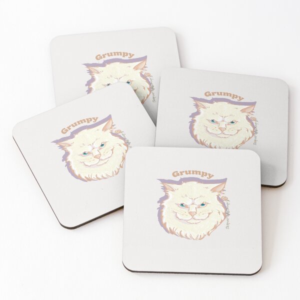 Item preview, Cat with an evil face or maybe annoyed designed and sold by gisselldrawn.