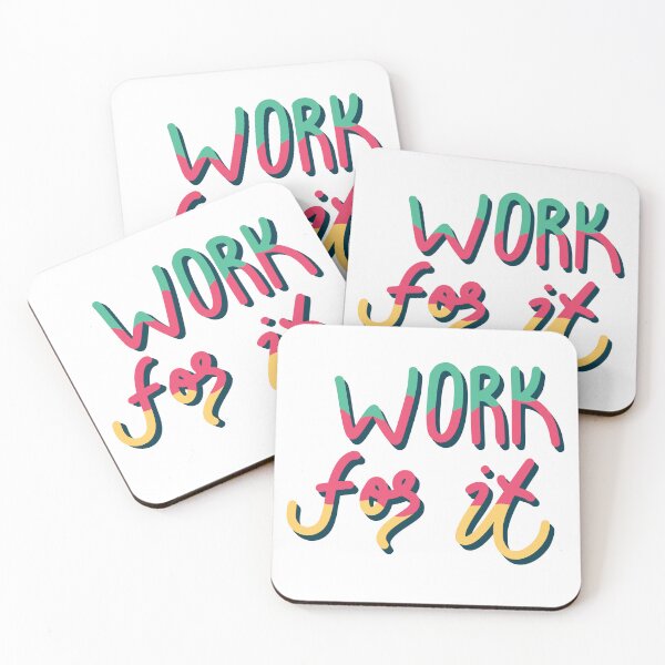 Item preview, Work for It / RoYuMi designed and sold by royumi.