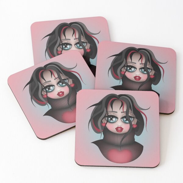 Item preview, black and red valentine designed and sold by Doucecandeur.