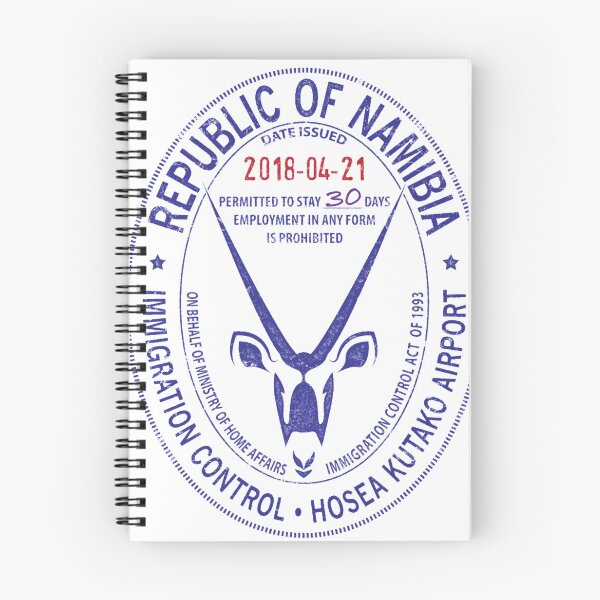 Item preview, Passport Stamp Namibia designed and sold by MathildeSevier.