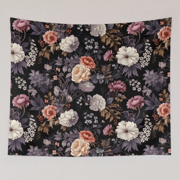 Item preview, Floral Dark Pattern designed and sold by christiangates.