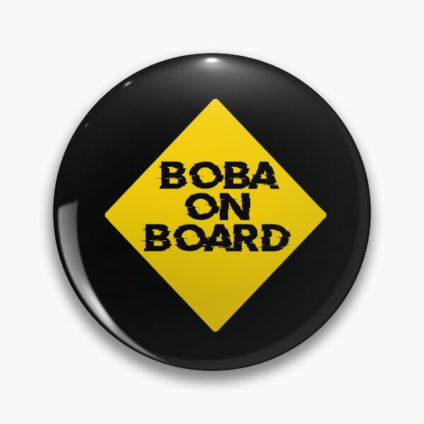 Item preview, Boba on Board Car Sticker V2  designed and sold by KMGraphics99.