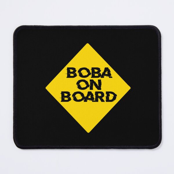 Item preview, Boba on Board Car Sticker V2 designed and sold by KMGraphics99.