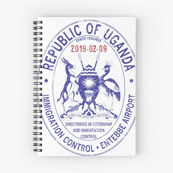 Item preview, Passport Stamp Uganda designed and sold by MathildeSevier.