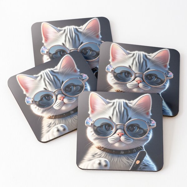 Item preview, CAT GLASSES designed and sold by storealldesigns.