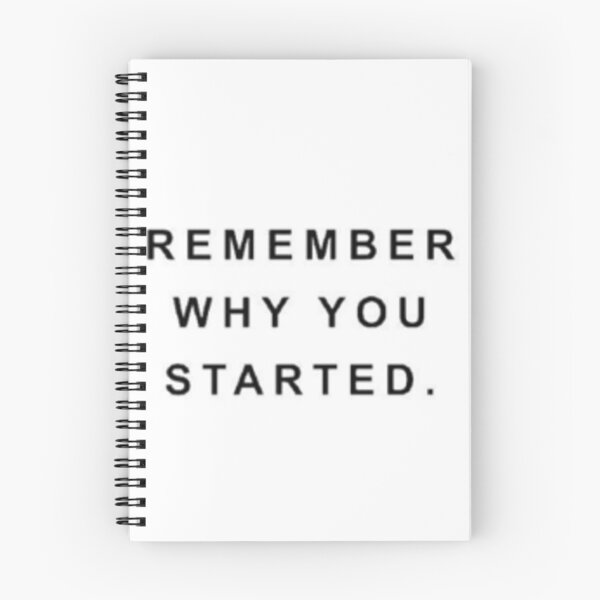 Item preview, Remember why you started sticker designed and sold by Tape2Sticker.