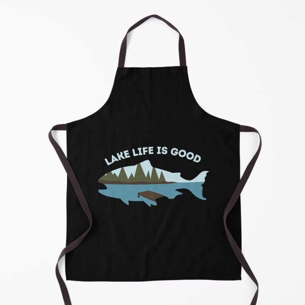 Item preview, Lake Life is Good designed and sold by GoldenPearPress.