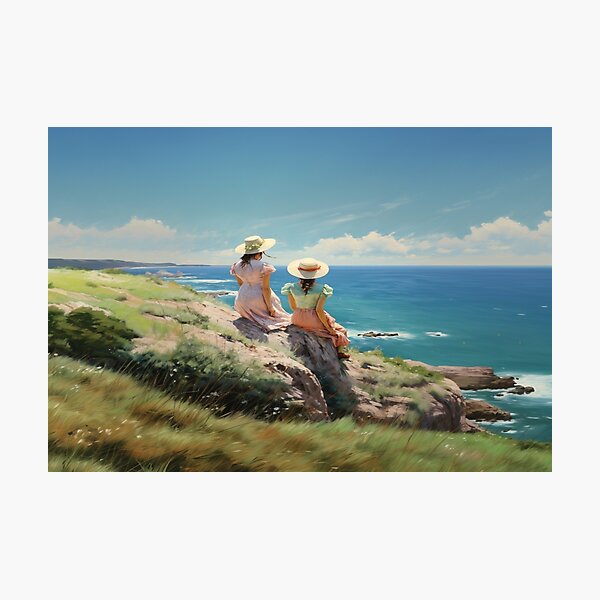 Aperçu de l'œuvre Mesdames dans le bonheur d'été créée et vendue par delohill.
