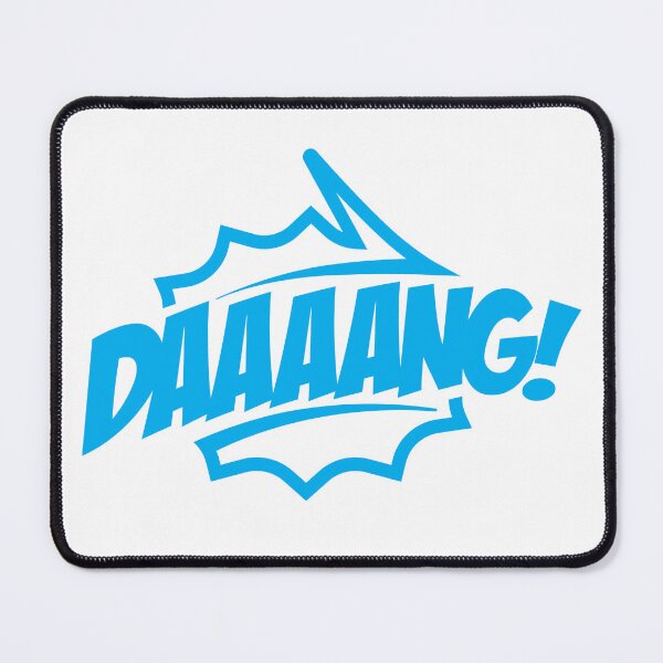 Item preview, Daaang! - Talking Shirt (Blue) designed and sold by Justin Ellis.