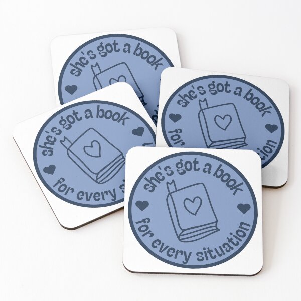 Item preview, She Has a Book For Every Situation designed and sold by OscarAndOphelia.