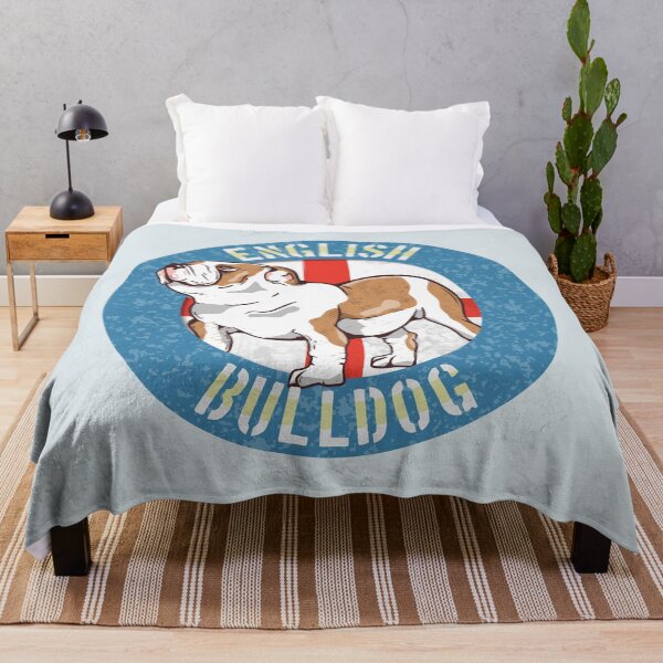 Item preview, English Bulldog Saint George's Cross designed and sold by piedaydesigns.