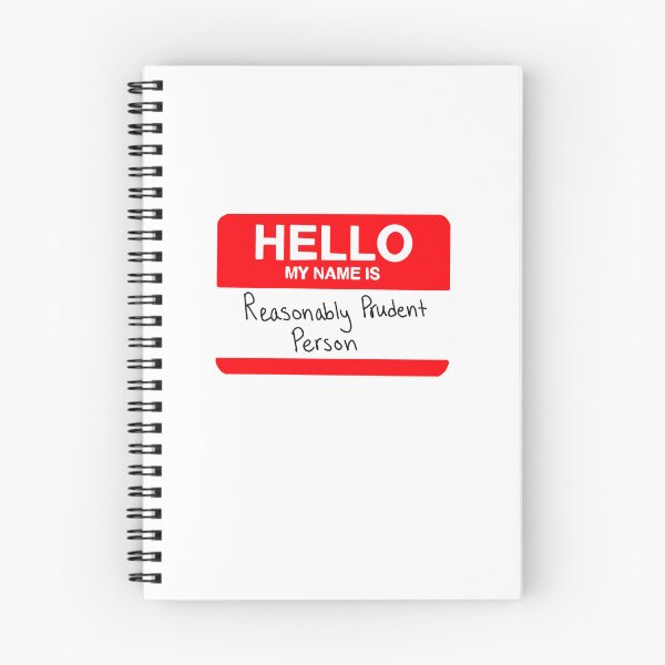 Item preview, Reasonably prudent person sticker designed and sold by anluehrman.