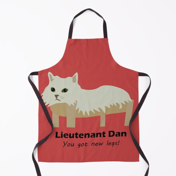 Item preview, Lieutenant Dan the Cat has New Legs designed and sold by DestructoKitty.