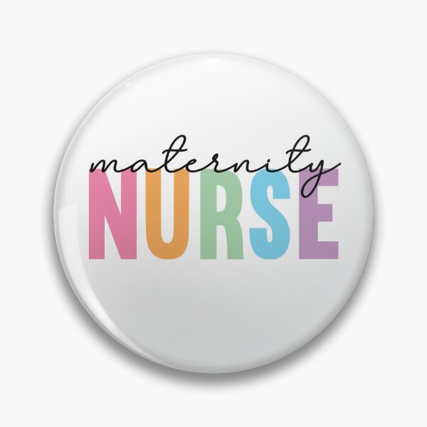 Item preview, Enfermera de maternidad Pastel designed and sold by The Hobbyist Vancouver.