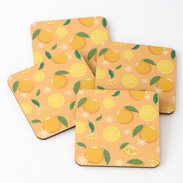 Item preview, Fresh citrus fruits seamless pattern designed and sold by patternque.