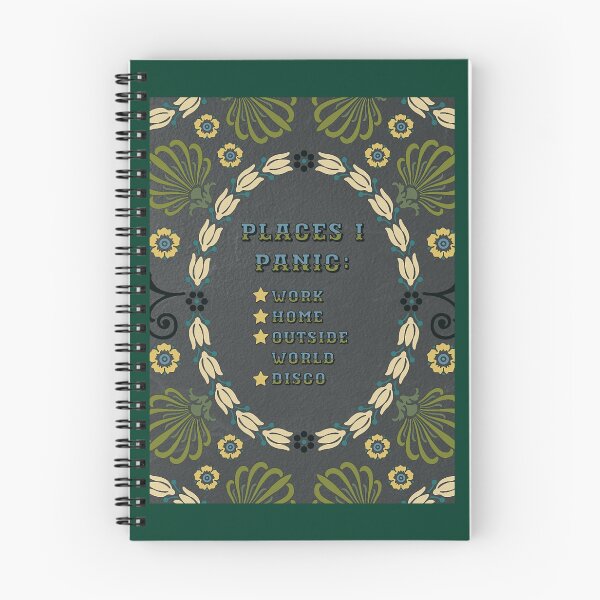 Item preview, Places I Panic Graphic  designed and sold by SunshinGarments.