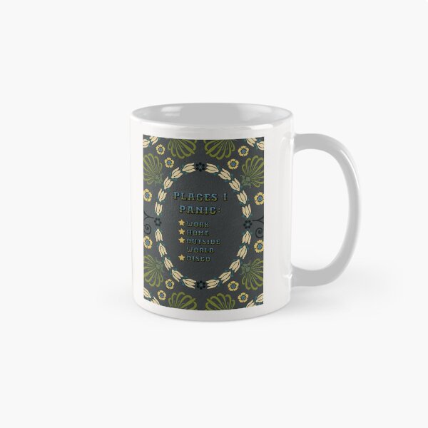 Item preview, Places I Panic Graphic  designed and sold by SunshinGarments.