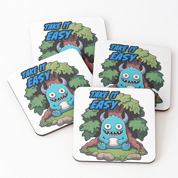 Item preview, Take It Easy - Monster designed and sold by ILikeToasters.