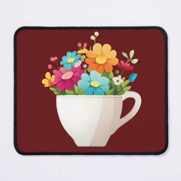 Item preview, Cup With Flowers designed and sold by SGCreations-78.
