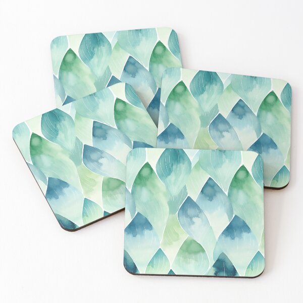 Item preview, Tylotha - Diseño de tinta en azul y verde (4/4) designed and sold by sabantha.