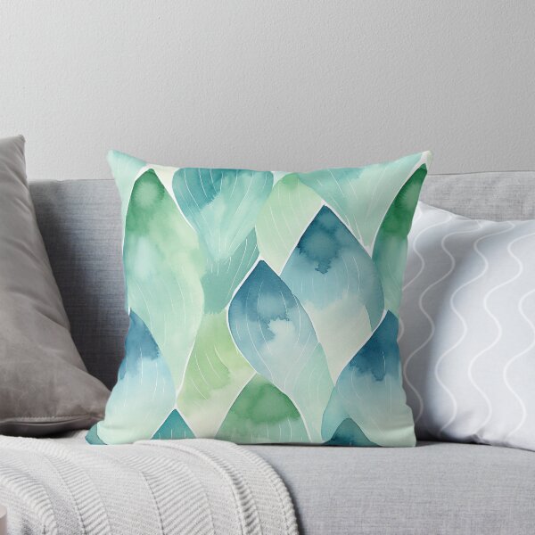 Item preview, Tylotha - Diseño de tinta en azul y verde (4/4) designed and sold by sabantha.