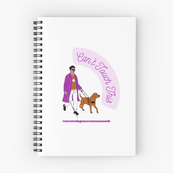 Item preview, Can’t Touch This- Service Dog in Grape designed and sold by Serv-Sibe.