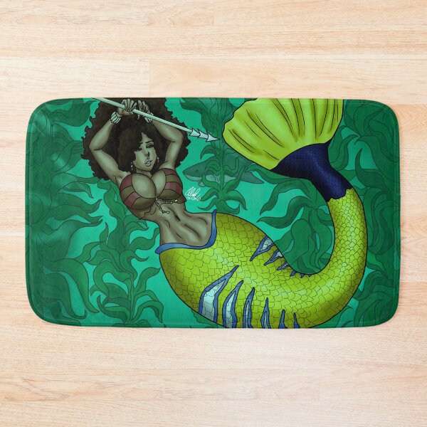 Item preview, Kelp Forest Mermaid designed and sold by OliverIlustra.