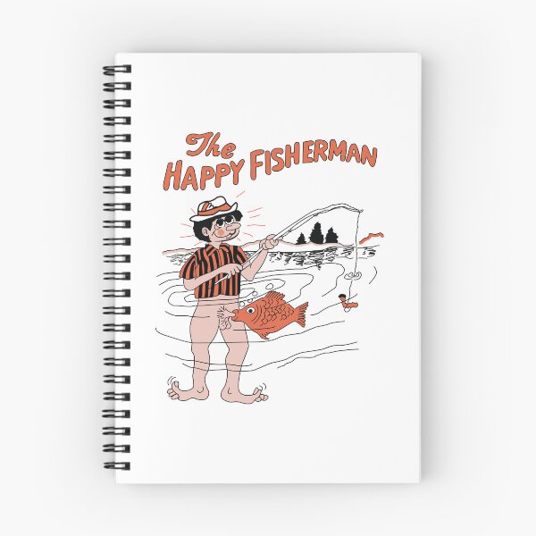 Item preview, The Happy Fisherman designed and sold by rebelstitch.