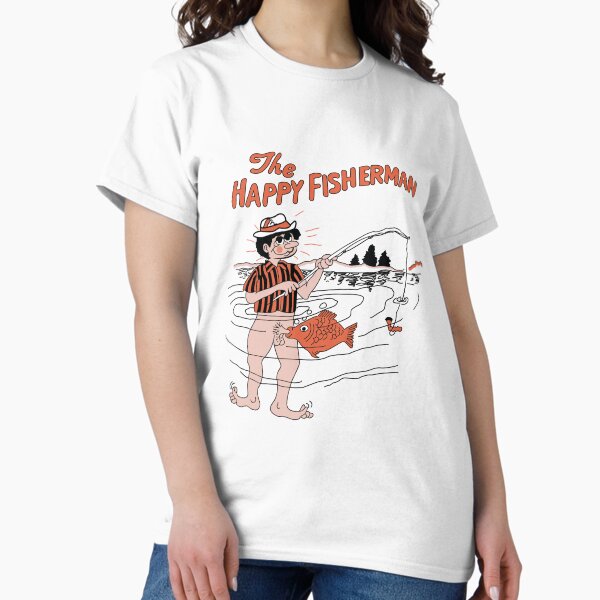 Item preview, The Happy Fisherman designed and sold by rebelstitch.