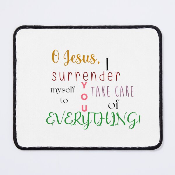 Item preview, Surrender prayer in crazy fonts!!! designed and sold by AveMariaArt.