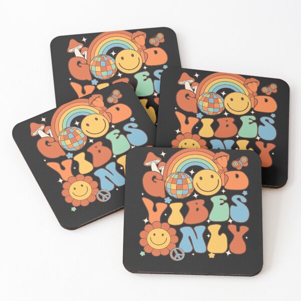 Item preview, Retro Good Vibes Only Groovy Flower Hippie designed and sold by William Parker.