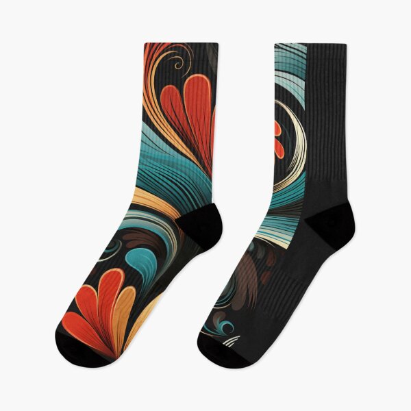 Item preview, Retro Flower Pattern (intricate art-deco) flowing art pattern designed and sold by Days Of The Sleek.
