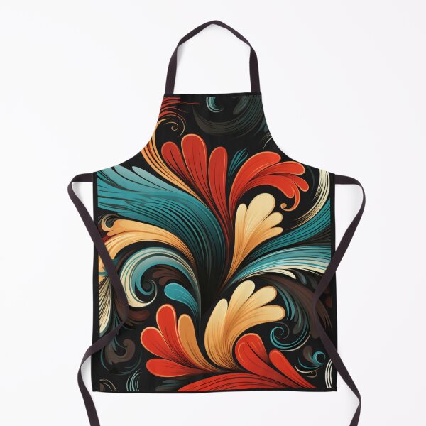Item preview, Retro Flower Pattern (intricate art-deco) flowing art pattern designed and sold by Days Of The Sleek.