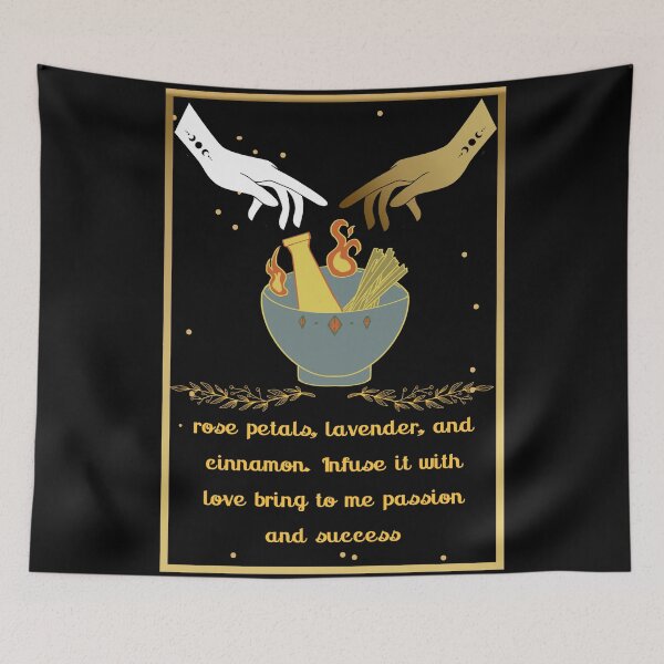 Item preview, Dark Academia Magic Spell Pretection Greenwitch herb designed and sold by Yellowriversss.