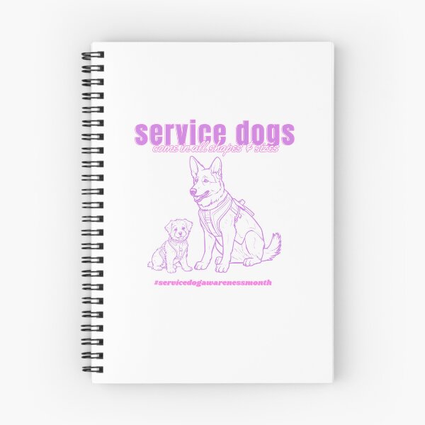 Item preview, Service Dogs Come in All Shapes and Sizes- Pink designed and sold by Serv-Sibe.