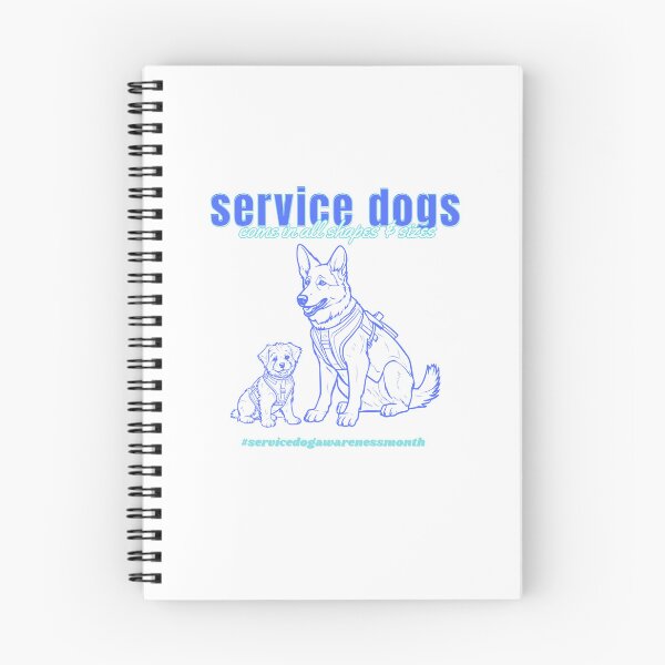Item preview, Service Dogs Come in All Shapes and Sizes- Blue designed and sold by Serv-Sibe.