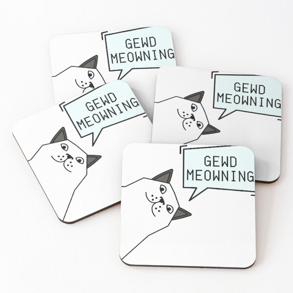 Item preview, Gewd Meowning Cat Mood designed and sold by Frhnasyikin.
