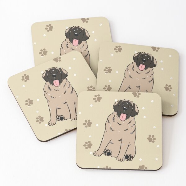 Item preview, Cute Sandy Leonberger Dog 2 designed and sold by Lulupainting.