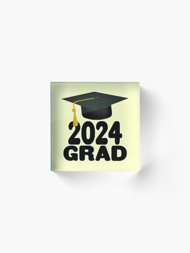 Bold Grad Cap Class of 2024 | Sticker