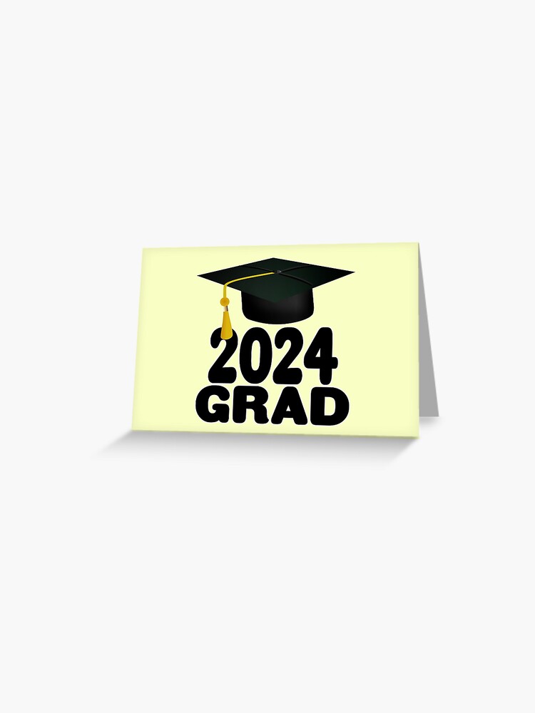 Class of 2024 Grad Cap and Diploma Poster for Sale by Gravityx9