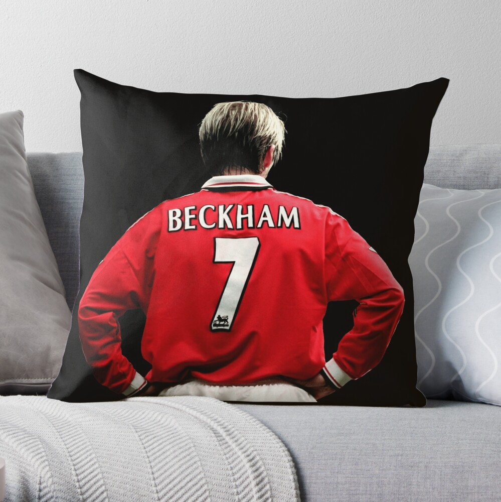 David Beckham 2 Throw Pillow for Sale by Cekusko