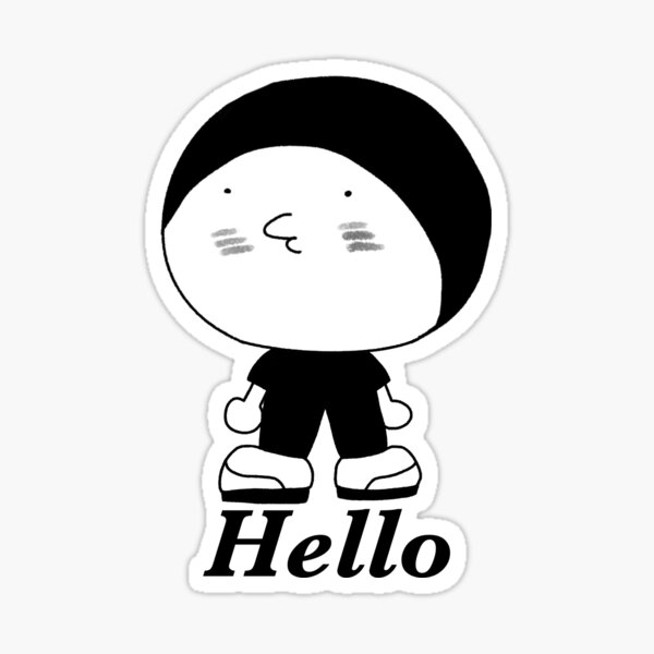 Hello! Sticker