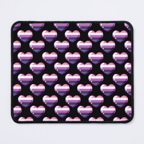 Item preview, Genderfluid Pride Heart Pattern designed and sold by AryNecho.